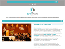 Tablet Screenshot of eliteeventsgroup.com